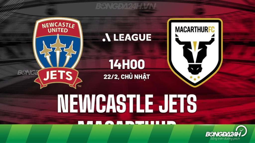 Newcastle jets đấu với câu lạc bộ bóng đá Macarthur